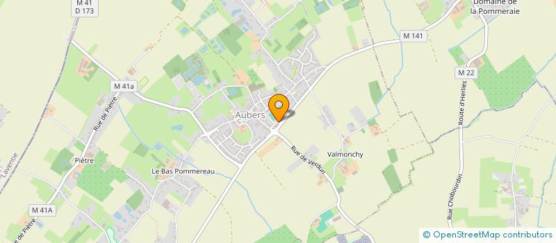 localisation de l'entreprise SCI AUBERSANTE à AUBERS