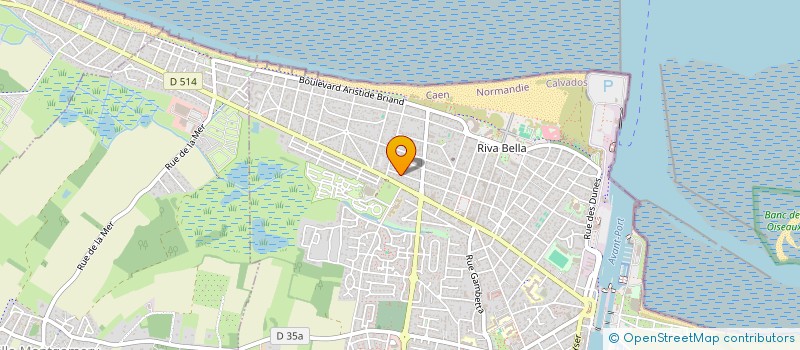 localisation de l'entreprise SCI AUBERT  OUISTREHAM