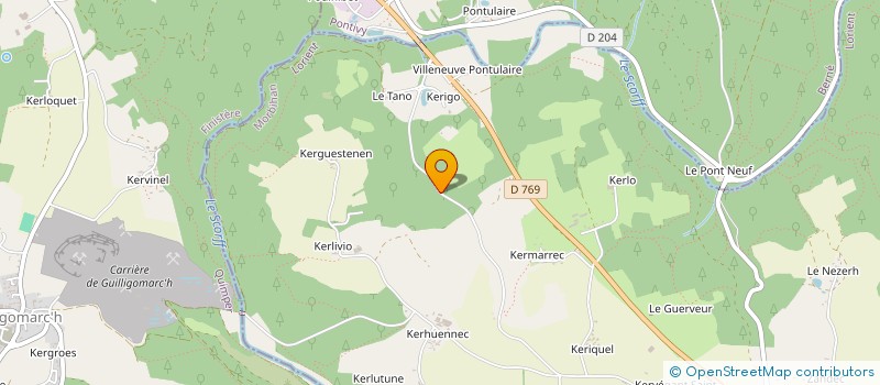 localisation de l'entreprise SCI AUBERT  INGUINIEL