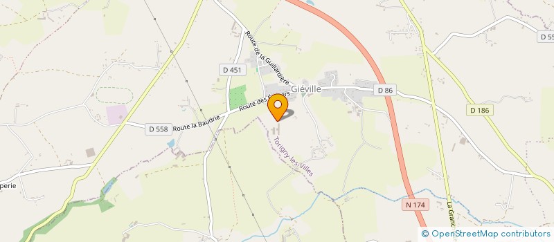 localisation de l'entreprise SCI AUBERT  TORIGNY-LES-VILLES