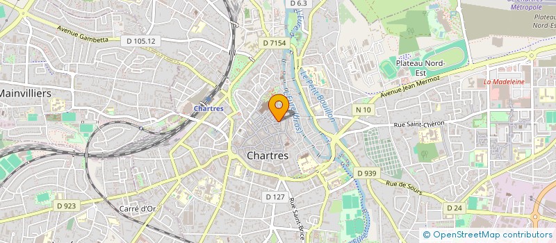localisation de l'entreprise SCI AUBERT-HEITZ à CHARTRES