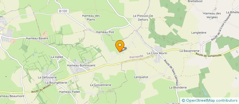 localisation de l'entreprise SCI AUBERT PERE ET FILS  SOTTEVILLE