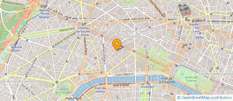 localisation de l'entreprise SCI AUBERTCO  PARIS