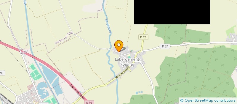 localisation de l'entreprise SCI AUBERTIN à GENLIS