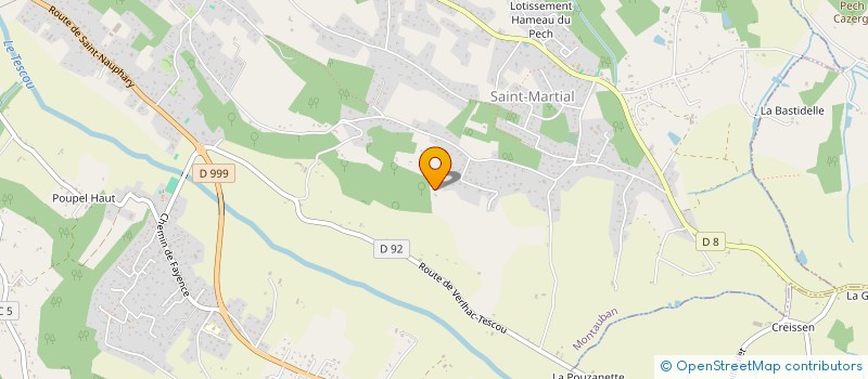 localisation de l'entreprise SCI AUBI  MONTAUBAN