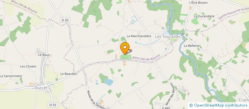 localisation de l'entreprise SCI AUBIN HER à FLERS