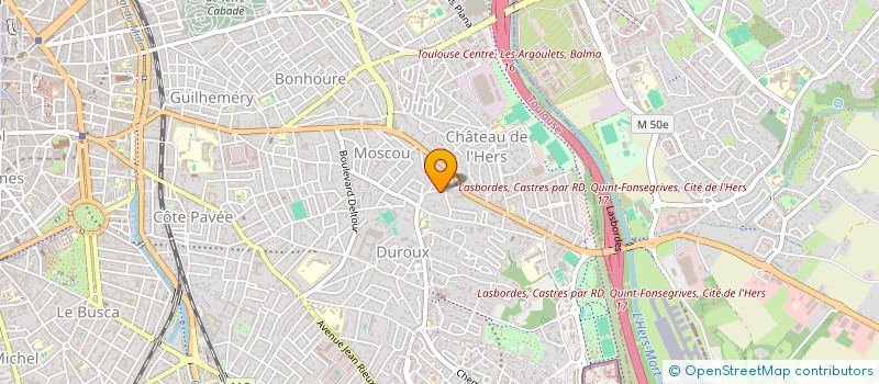 localisation de l'entreprise SCI AUBISQUE à TOULOUSE