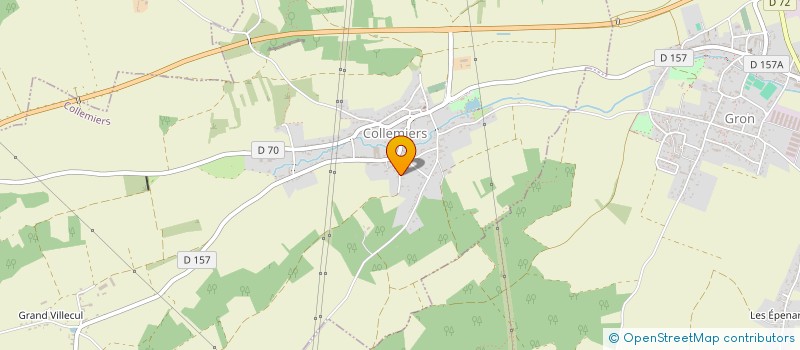 localisation de l'entreprise SCI AUBOIS  COLLEMIERS