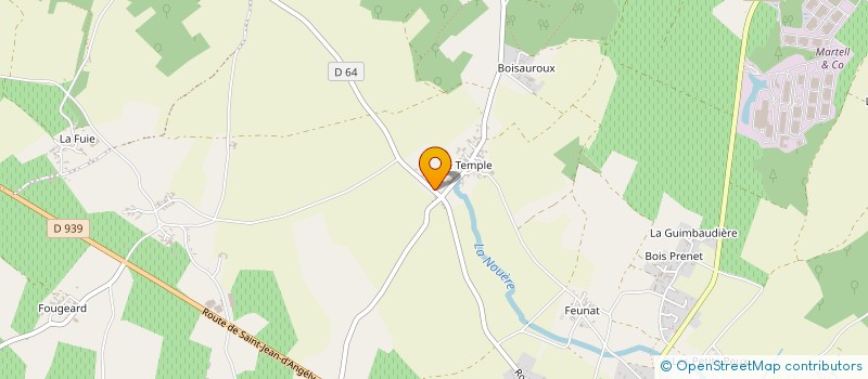 localisation de l'entreprise SCI AUBOUIN à ROUILLAC
