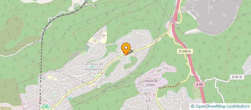 localisation de l'entreprise SCI AUBRU à CARNOUX-EN-PROVENCE