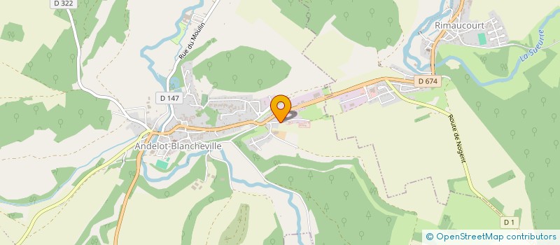 localisation de l'entreprise SCI AUBRY à ANDELOT-BLANCHEVILLE