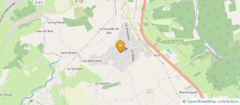 localisation de l'entreprise SCI AUBRY  TOLLEVAST