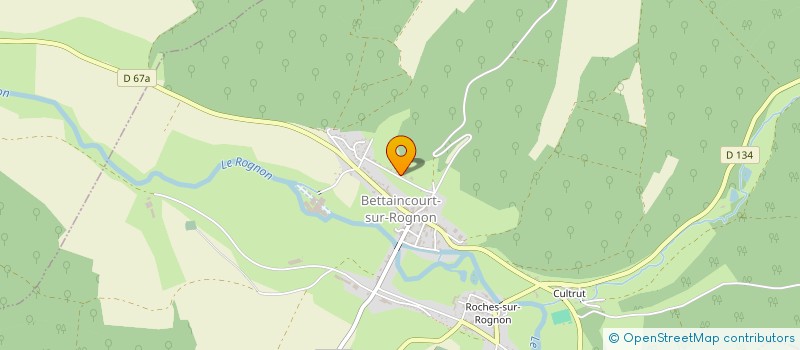 localisation de l'entreprise SCI AUBRY LA VENDUE à ROCHES-BETTAINCOURT