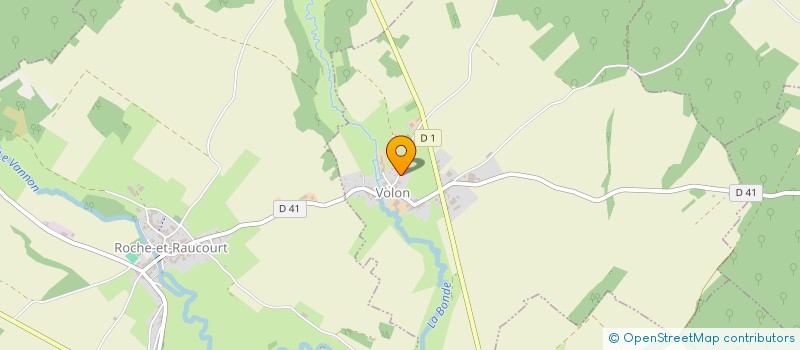 localisation de l'entreprise SCI AUBRY LAURENT  VOLON