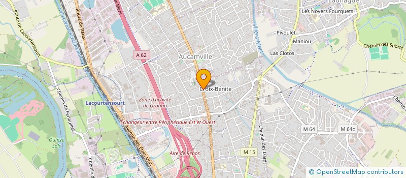 localisation de l'entreprise SCI AUCAMVILLE MAG 1 à TOULOUSE