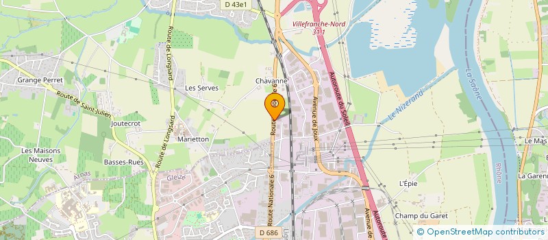 localisation de l'entreprise SCI AUCOURT NOGUER AN  ARNAS