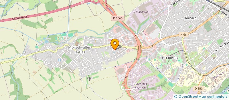 localisation de l'entreprise SCI AUCY FONTAINE  MORSCHWILLER-LE-BAS