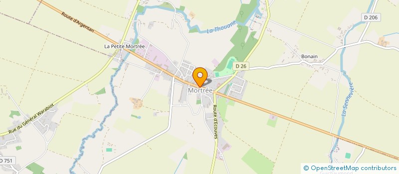 localisation de l'entreprise SCI AUDA à MORTREE