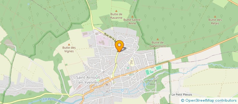 localisation de l'entreprise SCI AUDACA  SAINT-ARNOULT-EN-YVELINES