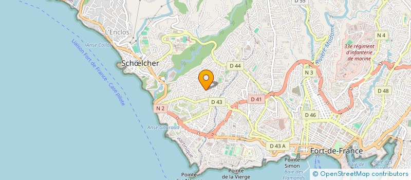 localisation de l'entreprise SCI AUDACE à SCHŒLCHER