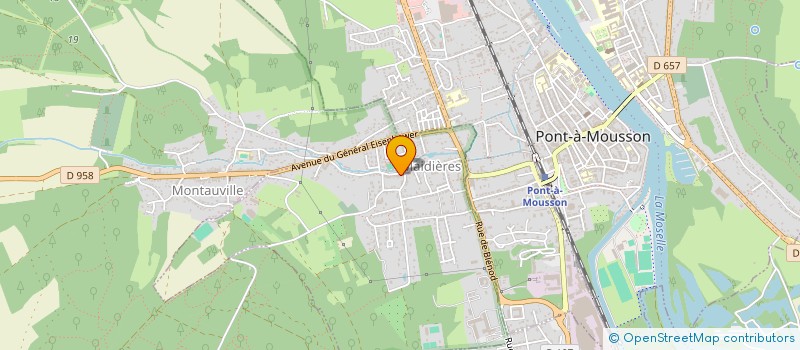 localisation de l'entreprise SCI AUDAL  MAIDIERES