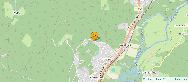 localisation de l'entreprise SCI AUDALHES  SAINT-NABORD