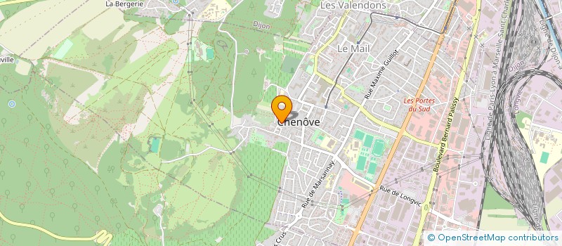 localisation de l'entreprise SCI AUDARD - HUBER à CHENOVE