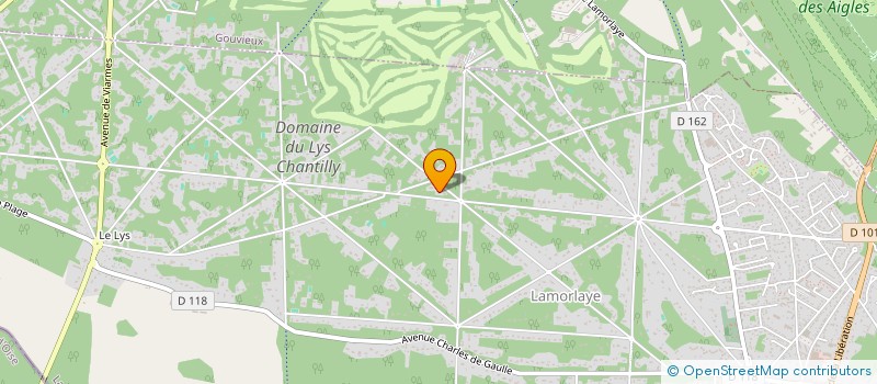 localisation de l'entreprise SCI AUDAXEL  LAMORLAYE