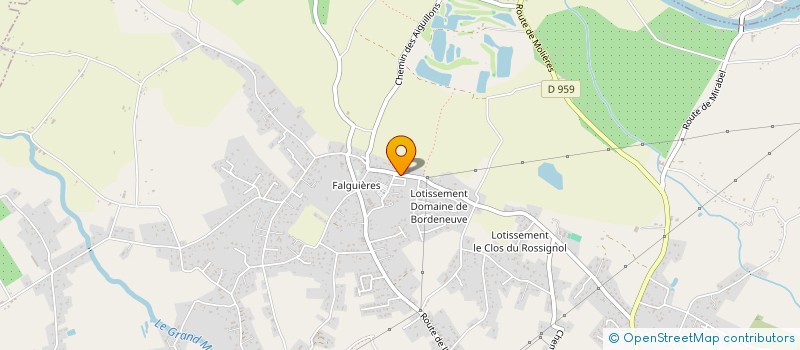 localisation de l'entreprise SCI AUDE  MONTAUBAN