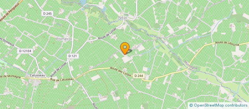 localisation de l'entreprise SCI AUDEBERT  SAINT-EMILION