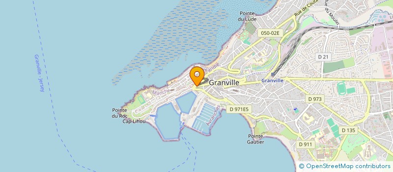 localisation de l'entreprise SCI AUDERE à GRANVILLE
