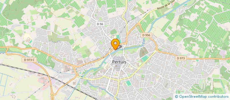 localisation de l'entreprise SCI AUDIE  PERTUIS