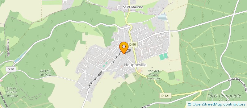 localisation de l'entreprise SCI AUDIERE à PREAUX