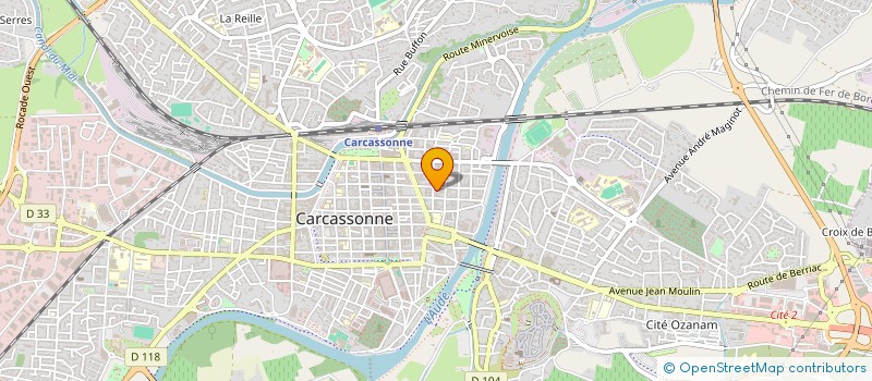localisation de l'entreprise SCI AUDOISE VICTOR BASCH à CARCASSONNE