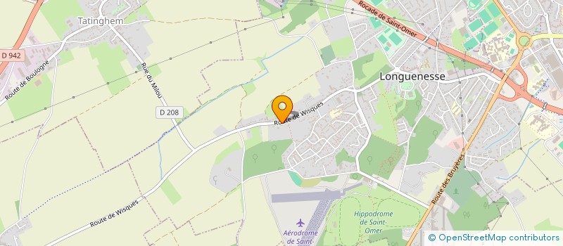 localisation de l'entreprise SCI AUDOVAL  LONGUENESSE