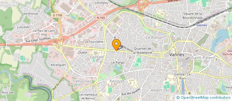 localisation de l'entreprise SCI AUDRAIN à VANNES