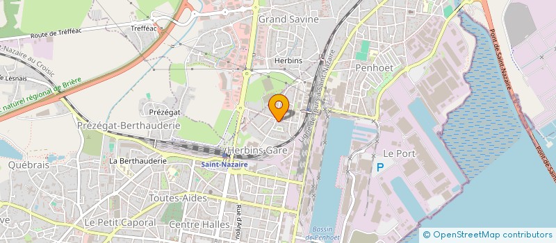 localisation de l'entreprise SCI AUDRAN  SAINT-NAZAIRE