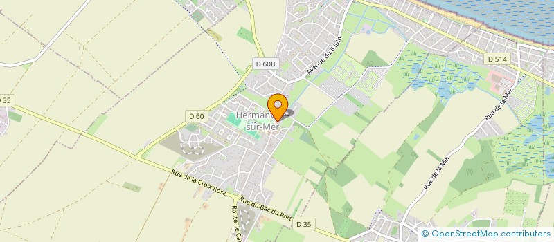 localisation de l'entreprise SCI AUDREY  HERMANVILLE-SUR-MER