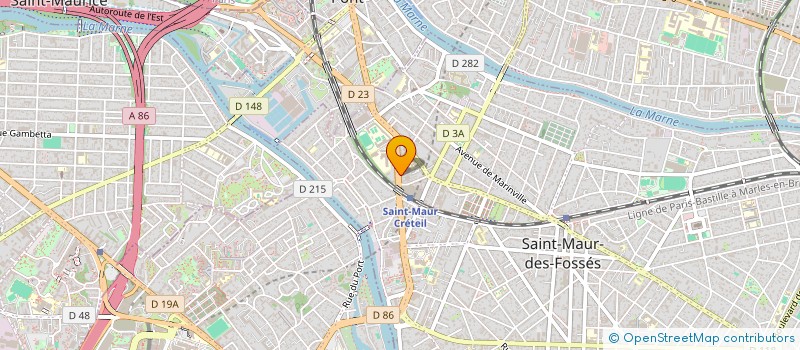 localisation de l'entreprise SCI AUDREY à SAINT-MAUR-DES-FOSSES