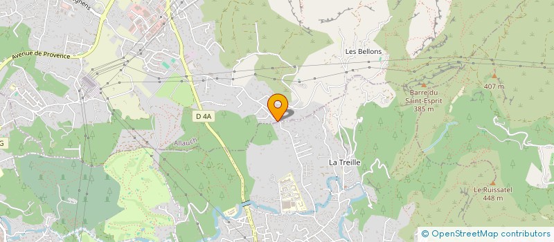 localisation de l'entreprise SCI AUDREY  ALLAUCH