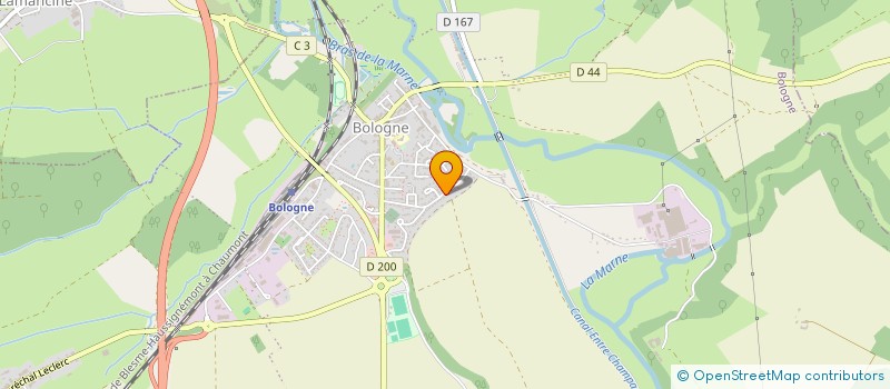 localisation de l'entreprise SCI AUDREY ET CIE à BOLOGNE
