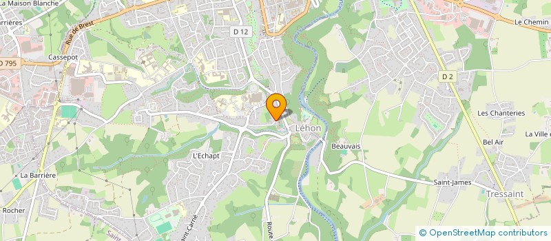 localisation de l'entreprise SCI AUDROIN  DINAN