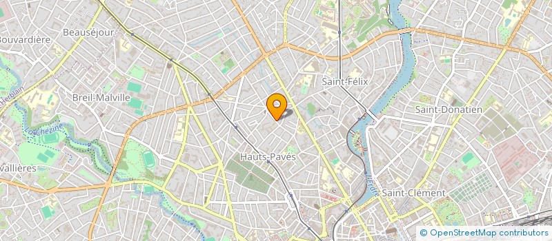 localisation de l'entreprise SCI AUDUREAU  NANTES