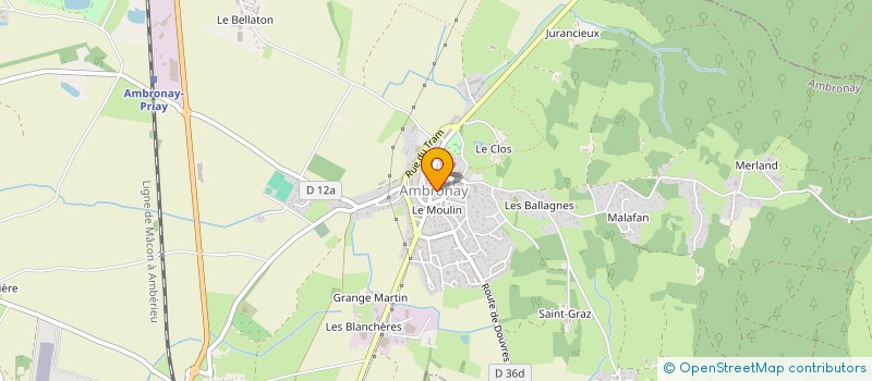 localisation de l'entreprise SCI AUDY à AMBRONAY