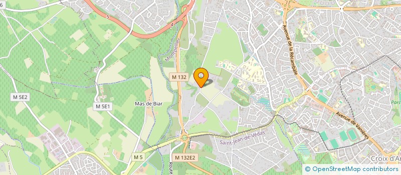 localisation de l'entreprise SCI AUGAPA à MONTPELLIER