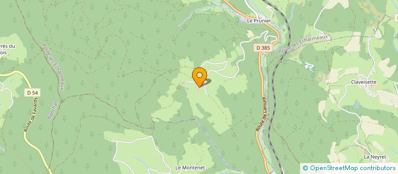 localisation de l'entreprise SCI AUGAY  POULE-LES-ECHARMEAUX