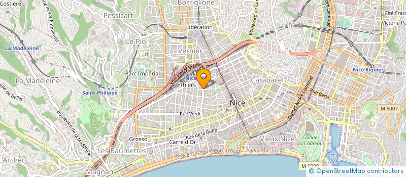localisation de l'entreprise SCI AUGE DEUMIE à NICE