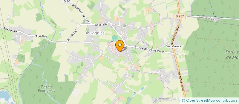 localisation de l'entreprise SCI AUGENIE à BOUVIGNIES