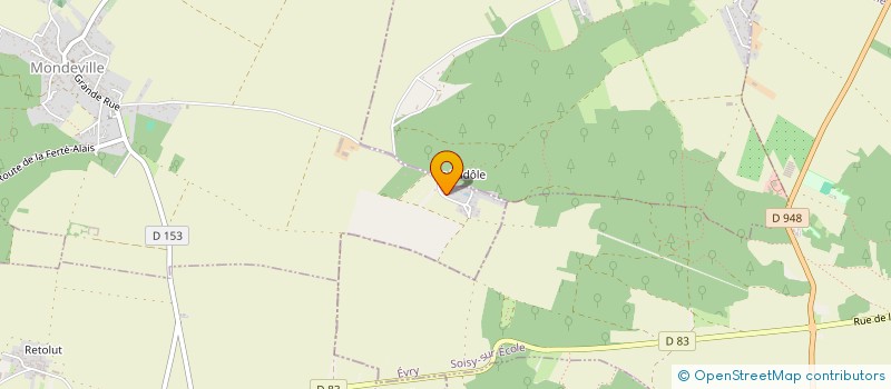 localisation de l'entreprise SCI AUGER  MONDEVILLE