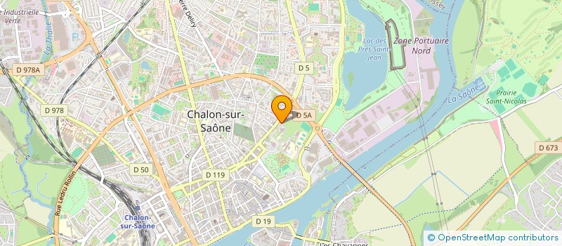 localisation de l'entreprise SCI AUGER à CHALON-SUR-SAONE